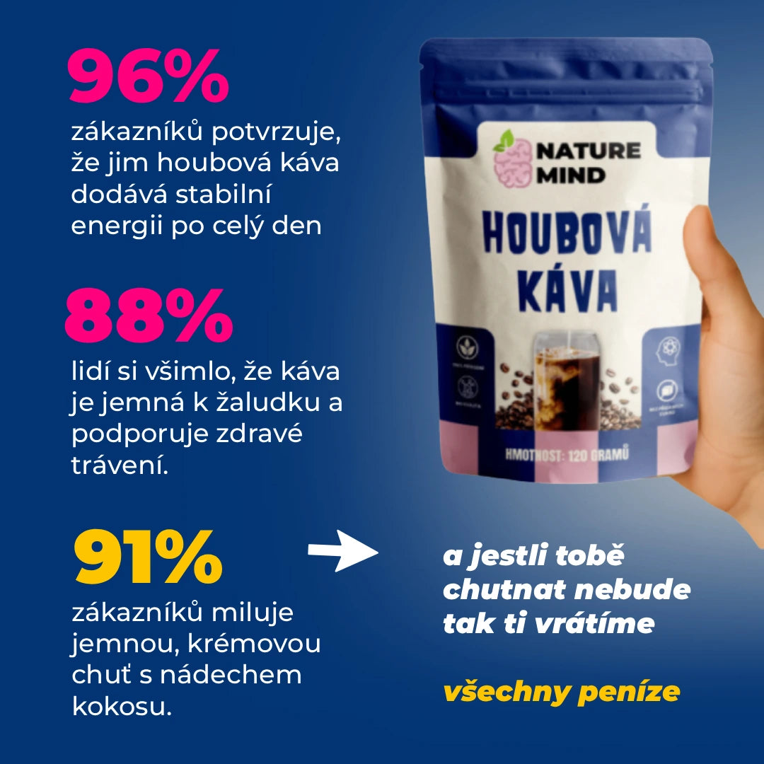 HOUBOVÁ KÁVA - DÁREK